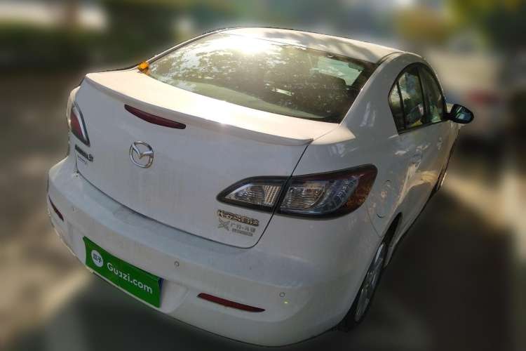 Used Mazda 3 2011 Sedan 2.0L Automatic Luxury Model Rear Right 45 Deg