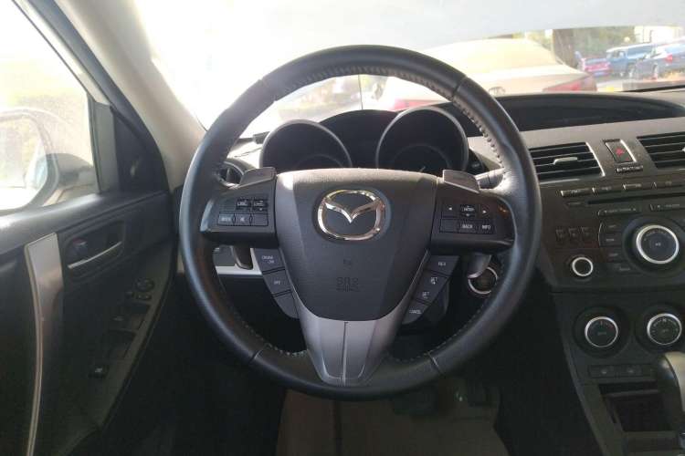 Used Mazda 3 2011 Sedan 2.0L Automatic Luxury Model Steering Wheel