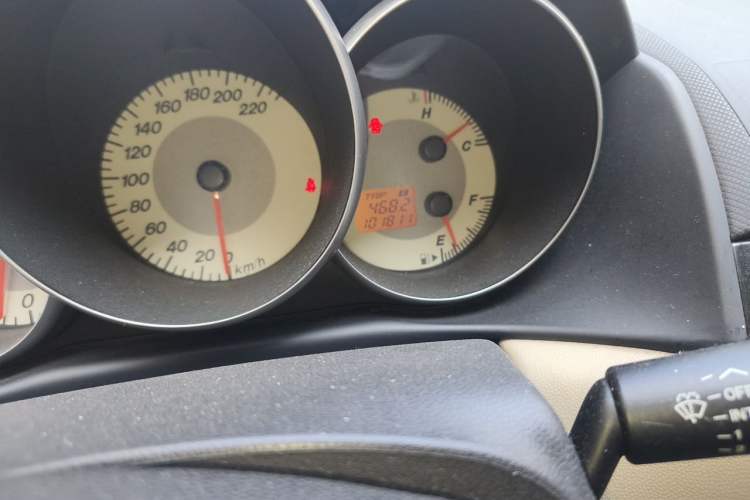 Used Mazda 3 2012 1.6L Manual Classic Special Offer Odometer Close Up