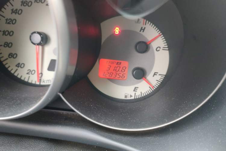 Used Mazda 3 2012 1.6L Automatic Classic Special Offer Odometer Close Up