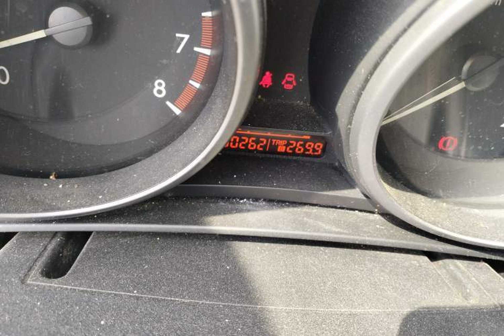Used Mazda 3 2012 Hatchback 1.6L Manual Comfort Model Odometer Close Up