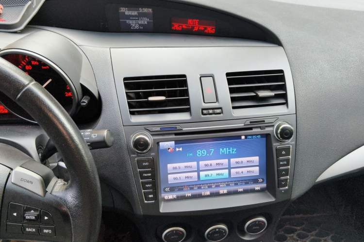 Used Mazda 3 2012 Hatchback 2.0L Automatic Luxury Model Audio And AC Panel