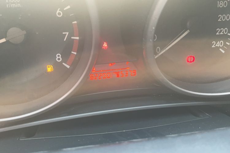 Used Mazda 3 2012 Hatchback 1.6L Manual Comfort Model Odometer Close Up