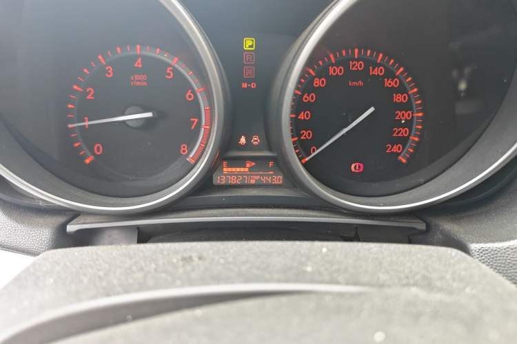 Used Mazda 3 2012 Hatchback 2.0L Automatic Luxury Model Odometer Close Up