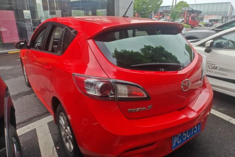 Used Mazda 3 2012 Hatchback 1.6L Automatic Elite Model Rear Left 45 Deg