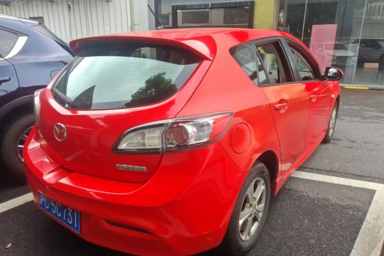 Used Mazda 3 2012 Hatchback 1.6L Automatic Elite Model Rear Right 45 Deg
