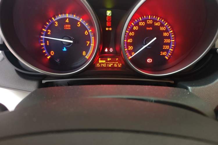 Used Mazda 3 2012 Hatchback 2.0L Automatic Luxury Model Odometer Close Up