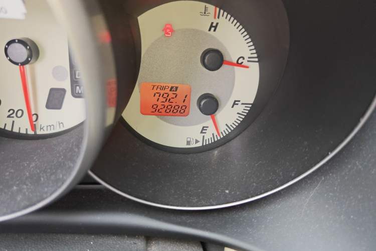 Used Mazda 3 2012 1.6L Automatic Classic Special Offer Odometer Close Up
