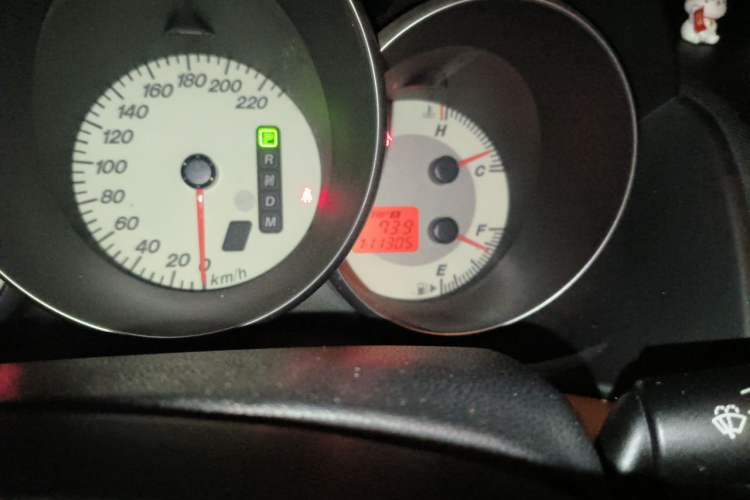 Used Mazda 3 2012 1.6L Automatic Classic Special Offer Odometer Close Up