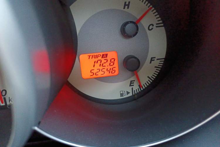 Used Mazda 3 2012 1.6L Automatic Classic Standard Edition Odometer Close Up