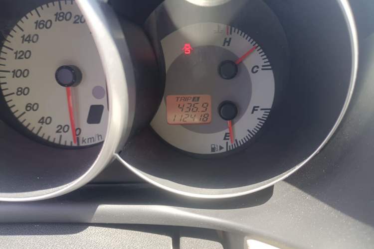 Used Mazda 3 2012 1.6L Automatic Classic Standard Edition Odometer Close Up