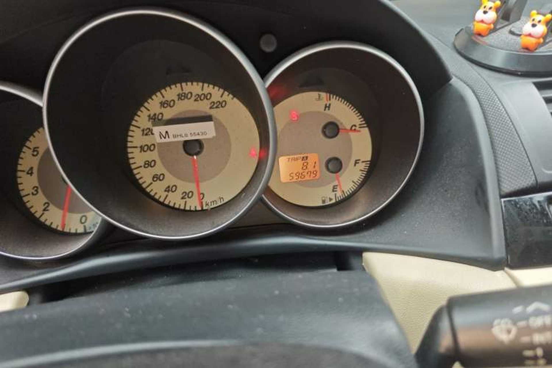 Used Mazda 3 2012 1.6L Manual Classic Special Offer Odometer Close Up
