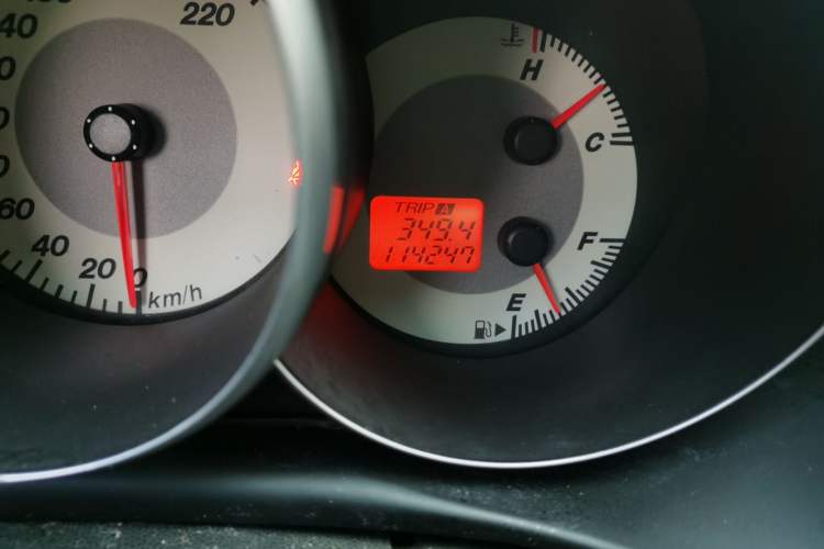Used Mazda 3 2012 1.6L Manual Classic Special Offer Odometer Close Up
