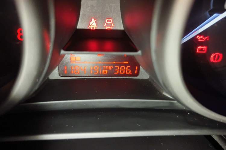 Used Mazda 3 2012 Hatchback 2.0L Automatic Luxury Model Odometer Close Up
