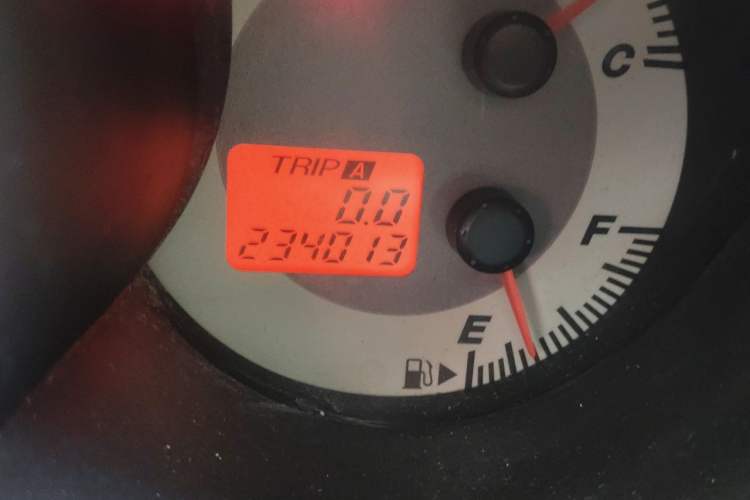 Used Mazda 3 2012 1.6L Automatic Classic Standard Edition Odometer Close Up