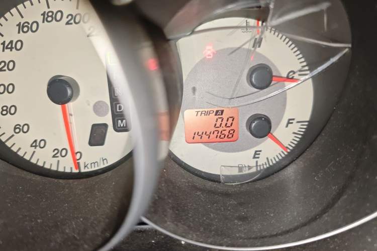 Used Mazda 3 2012 1.6L Automatic Classic Standard Edition Odometer Close Up