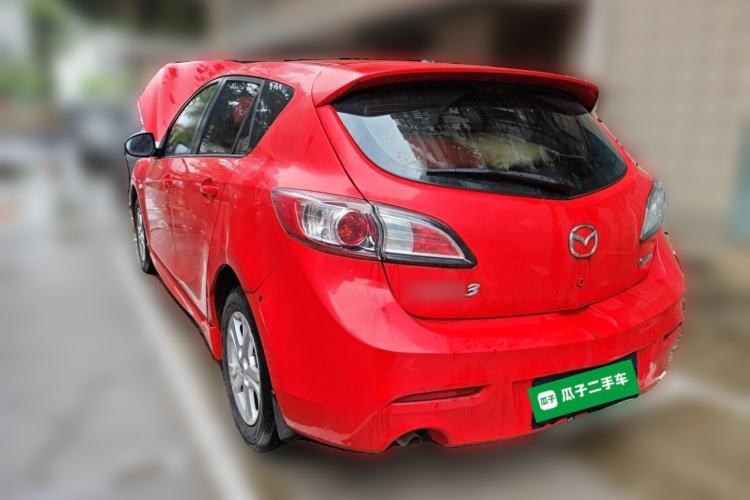 Used Mazda 3 2012 Hatchback 1.6L Automatic Elite Model Rear Left 45 Deg