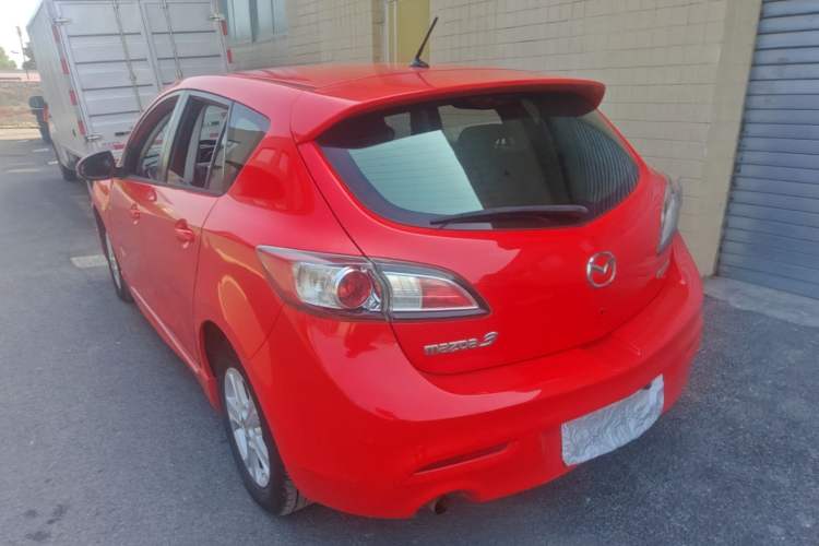 Used Mazda 3 2012 Hatchback 1.6L Automatic Elite Model Rear Left 45 Deg