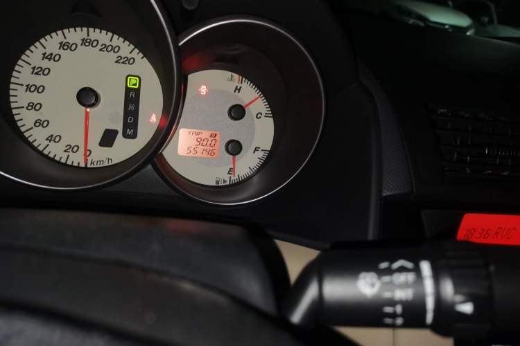Used Mazda 3 2012 1.6L Automatic Classic Special Offer Odometer Close Up
