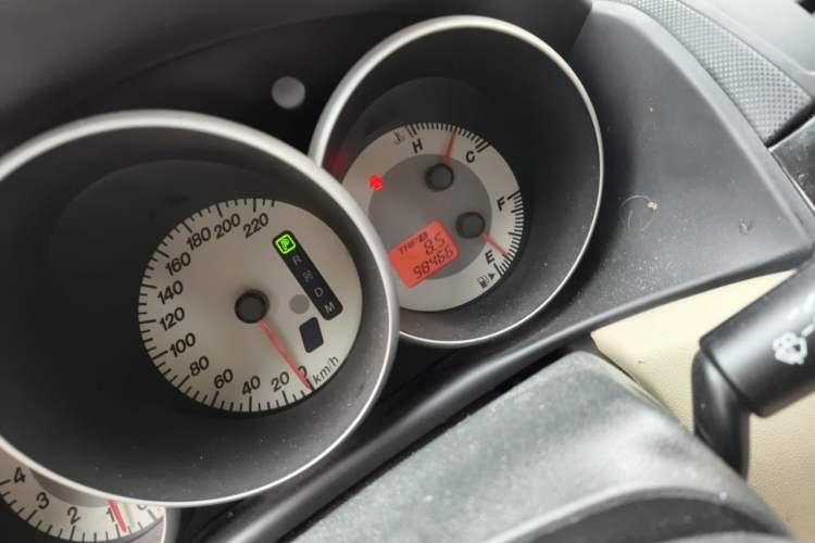 Used Mazda 3 2012 1.6L Automatic Classic Standard Edition Odometer Close Up
