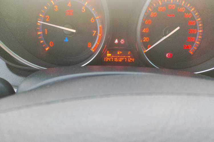 Used Mazda 3 2012 Hatchback 2.0L Manual Sport Model Odometer Close Up