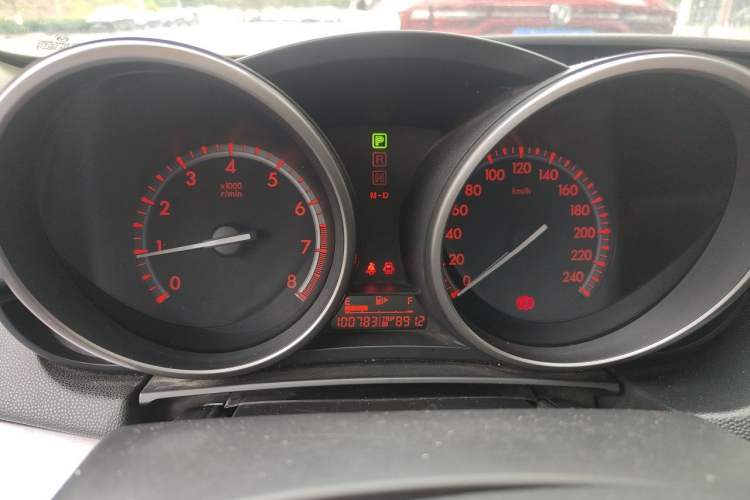 Used Mazda 3 2012 Hatchback 2.0L Automatic Luxury Model Odometer Close Up
