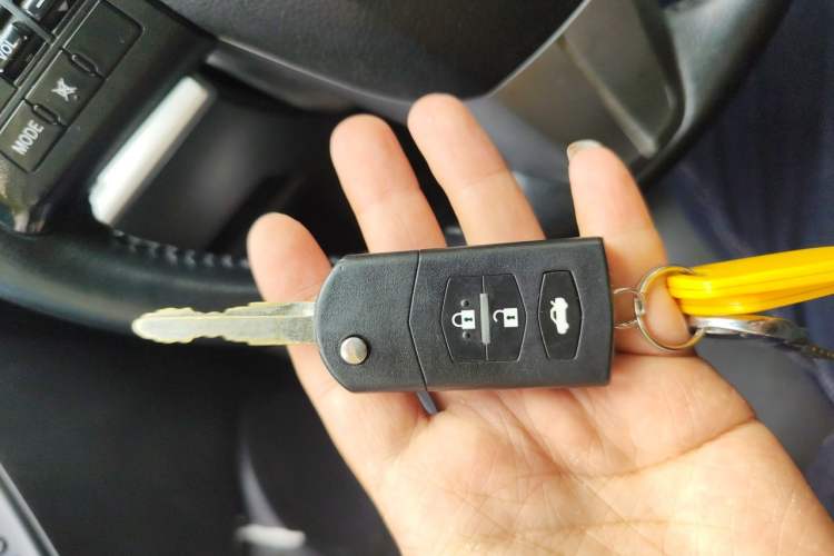 Used Mazda 3 2012 Hatchback 2.0L Manual Sport Model Vehicle Key