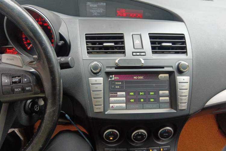 Used Mazda 3 2012 Hatchback 2.0L Automatic Luxury Model Audio And AC Panel