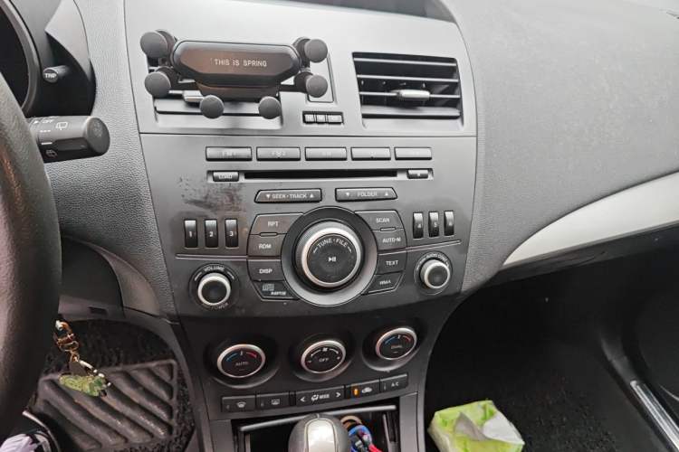 Used Mazda 3 2012 Hatchback 2.0L Automatic Luxury Model Audio And AC Panel