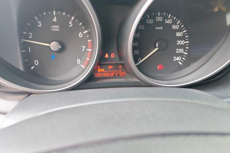 Used Mazda 3 2012 Hatchback 1.6L Manual Comfort Model Odometer Close Up
