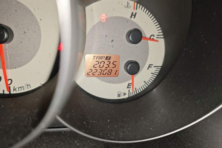 Used Mazda 3 2012 1.6L Manual Classic Special Offer Odometer Close Up