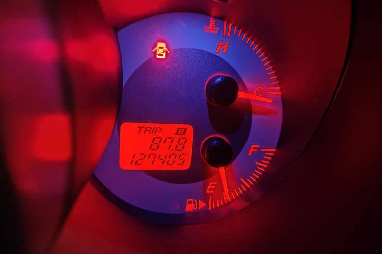 Used Mazda 3 2012 1.6L Automatic Classic Special Offer Odometer Close Up