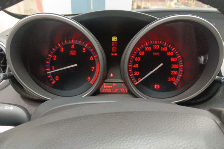 Used Mazda 3 2012 Hatchback 2.0L Automatic Luxury Model Odometer Close Up