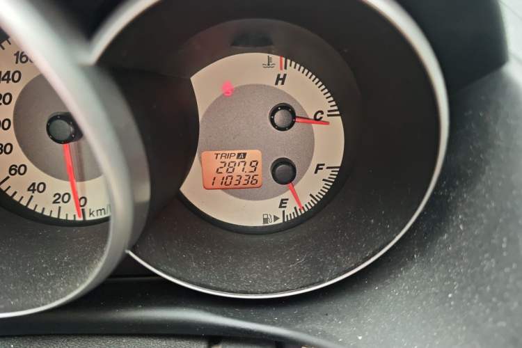 Used Mazda 3 2012 1.6L Manual Classic Special Offer Odometer Close Up