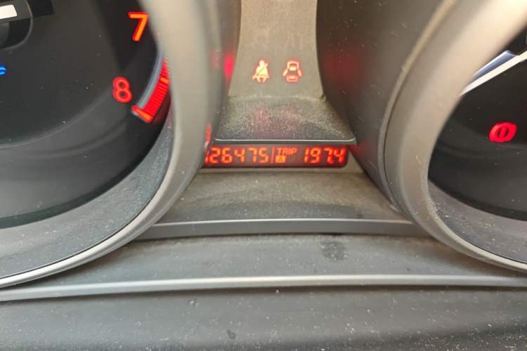Used Mazda 3 2012 Hatchback 2.0L Automatic Luxury Model Odometer Close Up