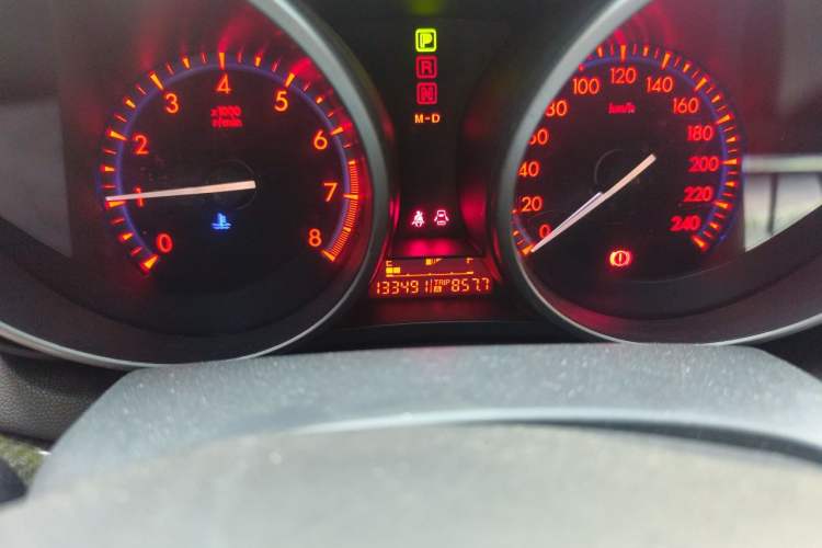 Used Mazda 3 2012 Hatchback 2.0L Automatic Luxury Model Odometer Close Up