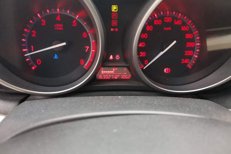 Used Mazda 3 2012 Hatchback 1.6L Automatic Elite Model Odometer Close Up