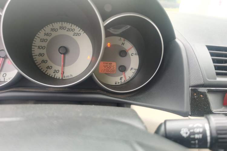 Used Mazda 3 2012 1.6L Manual Classic Special Offer Odometer Close Up