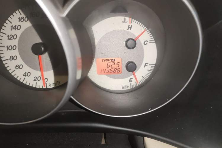 Used Mazda 3 2012 1.6L Manual Classic Standard Edition Odometer Close Up