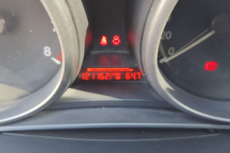 Used Mazda 3 2012 Hatchback 1.6L Manual Comfort Model Odometer Close Up