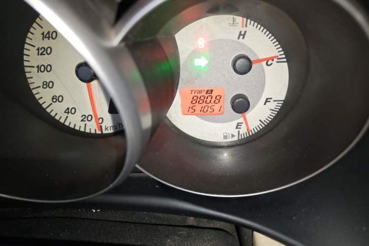 Used Mazda 3 2012 1.6L Automatic Classic Standard Edition Odometer Close Up