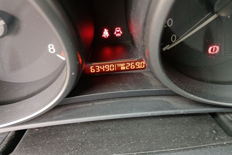 Used Mazda 3 2012 Hatchback 1.6L Manual Comfort Model Odometer Close Up