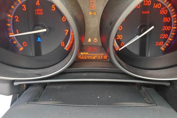 Used Mazda 3 2012 Hatchback 2.0L Automatic Luxury Model Odometer Close Up