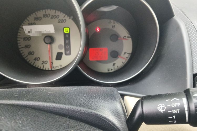 Used Mazda 3 2012 1.6L Automatic Classic Standard Edition Odometer Close Up