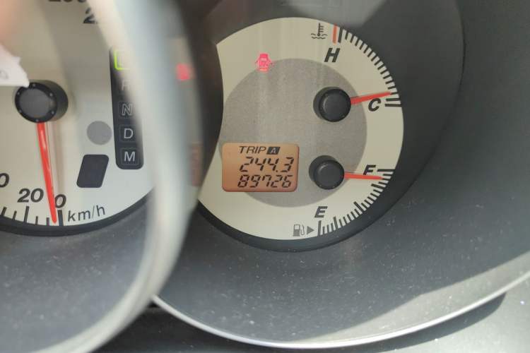 Used Mazda 3 2012 1.6L Automatic Classic Standard Edition Odometer Close Up