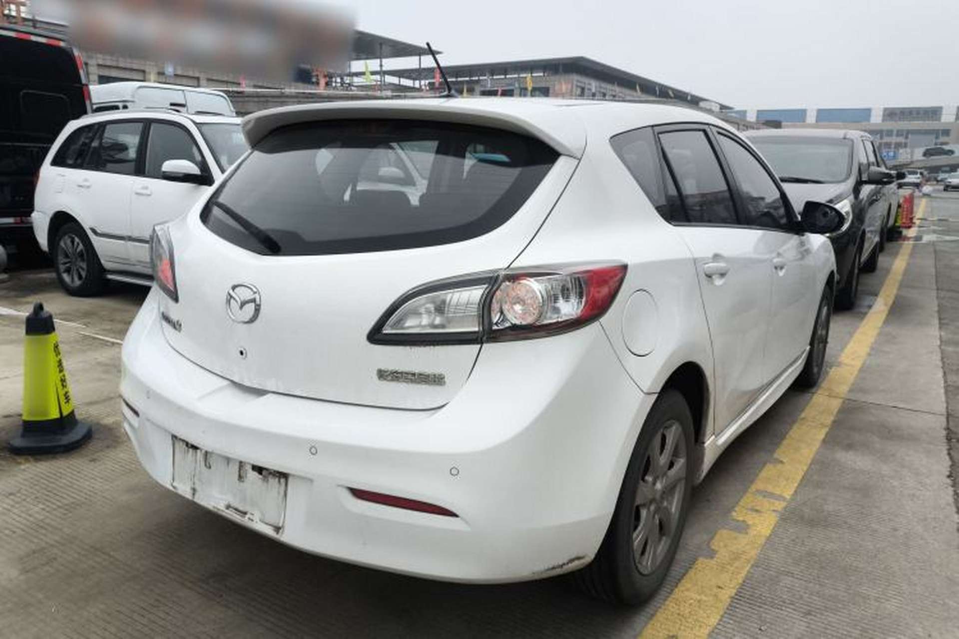 Used Mazda 3 2012 Hatchback 2.0L Automatic Luxury Model Rear Right 45 Deg