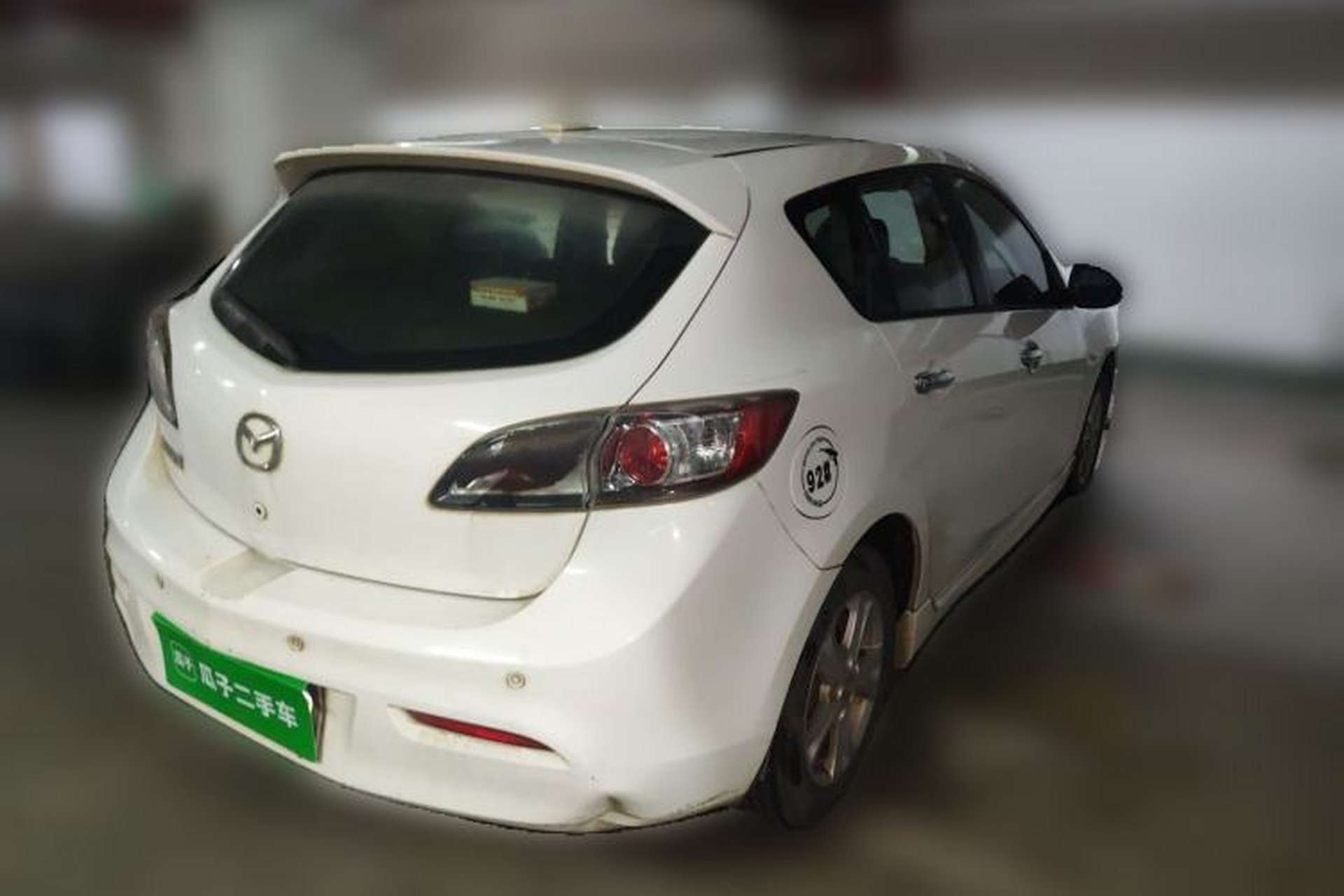Used Mazda 3 2012 Hatchback 1.6L Automatic Elite Model Rear Right 45 Deg