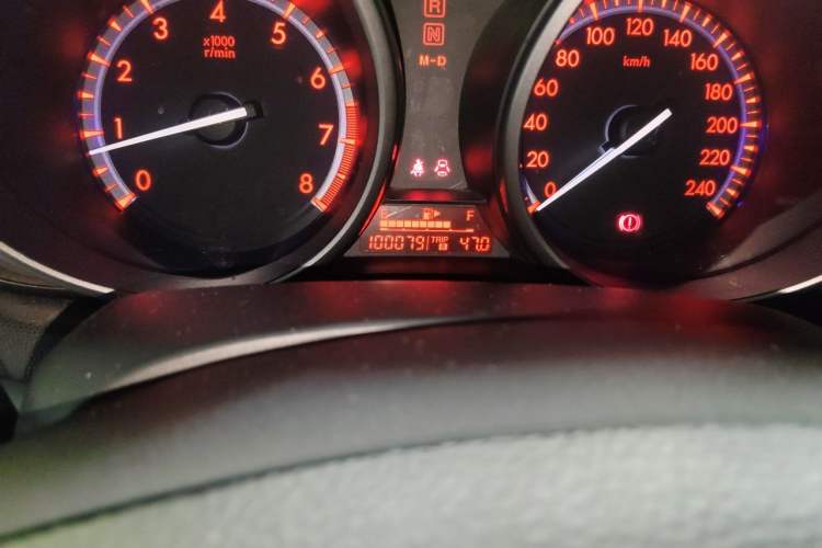 Used Mazda 3 2013 Hatchback 1.6L Automatic Elite Model Odometer Close Up