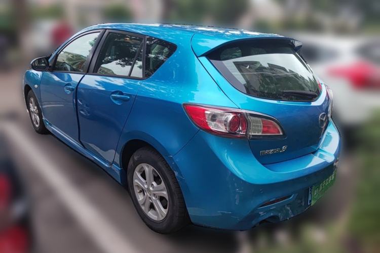 Used Mazda 3 2013 Hatchback 1.6L Automatic Elite Model Rear Left 45 Deg