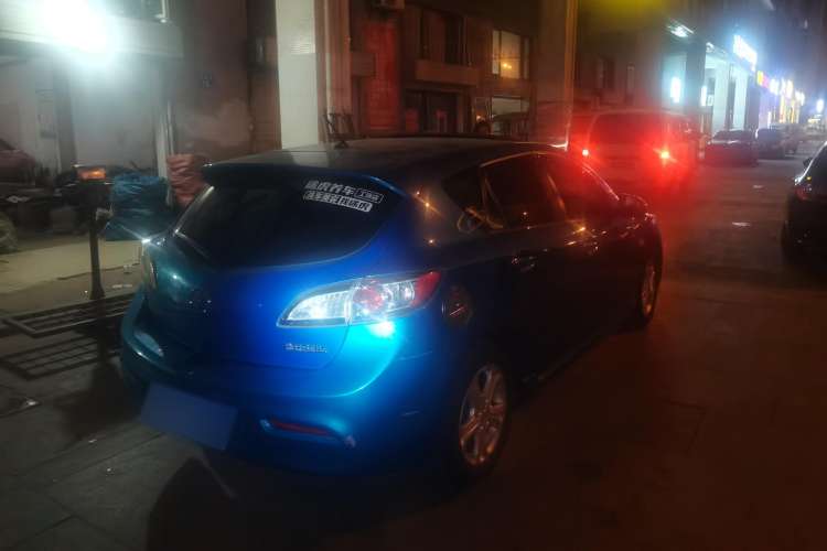 Used Mazda 3 2013 Hatchback 1.6L Automatic Elite Model Rear Right 45 Deg